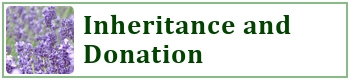 Inheritance and Donation